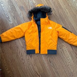 The North Face Vibrant Orange Jacket 600 Down